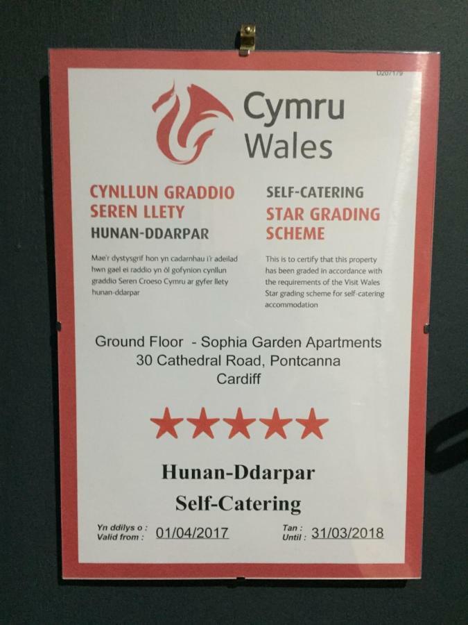 Sophia Gardens Apartment Cardiff Esterno foto